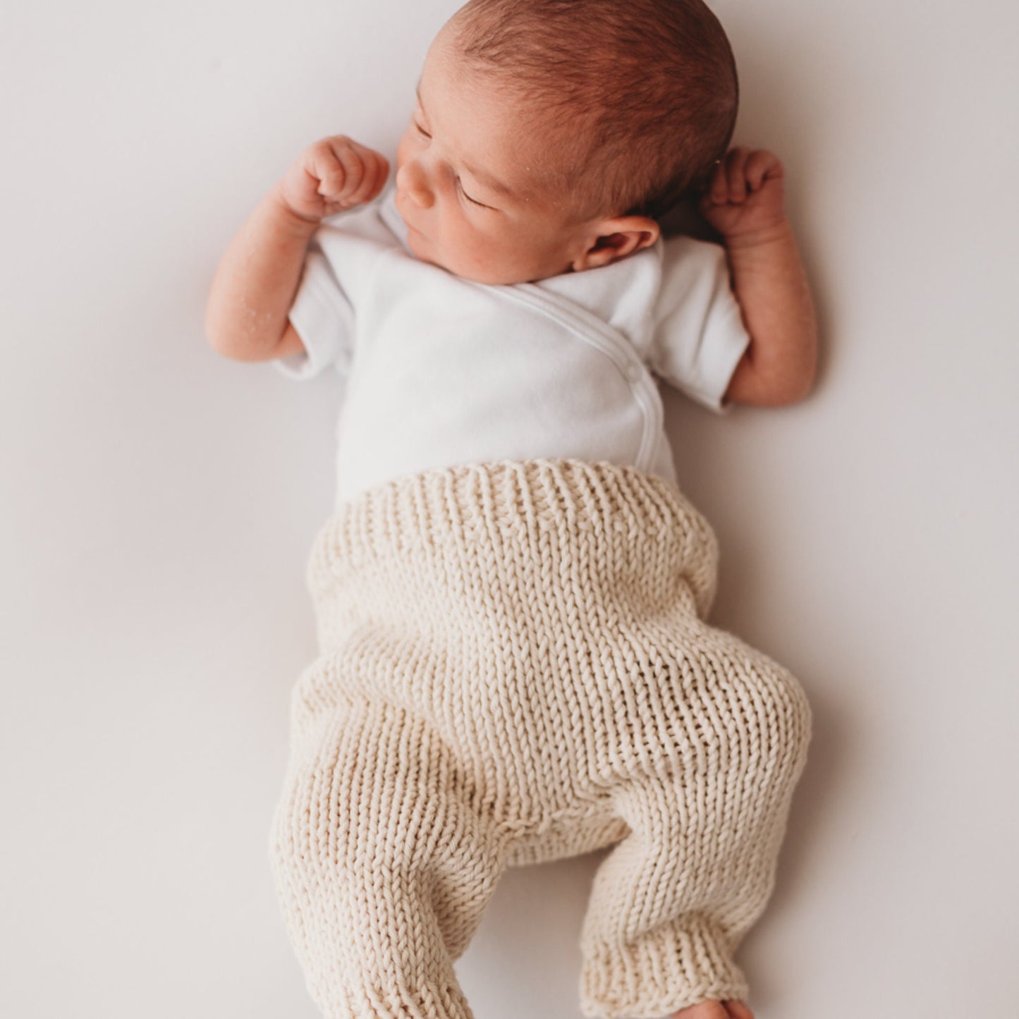 Knit Newborn Baby Pants Pattern