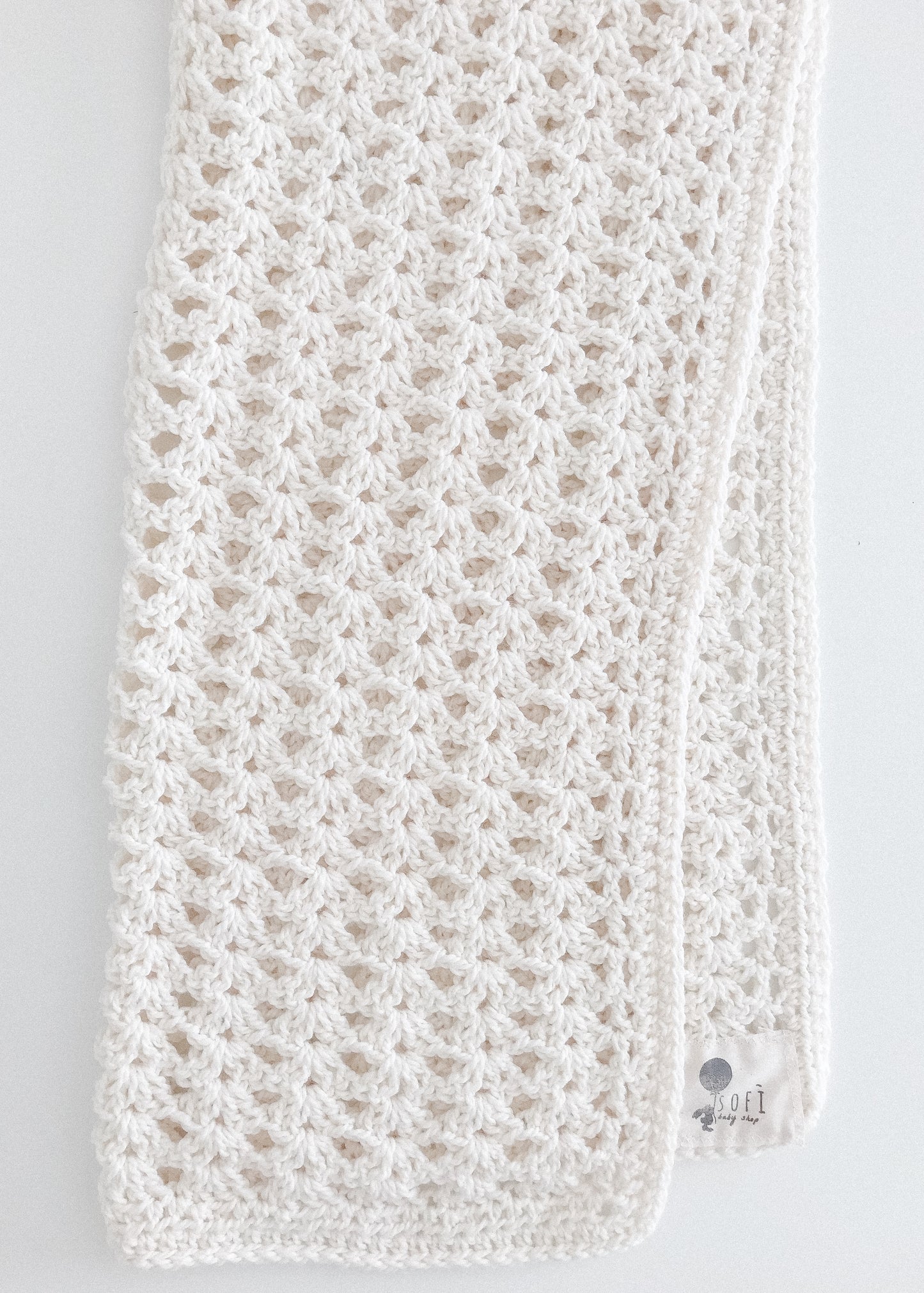 Victoria Baby Blanket Crochet Pattern