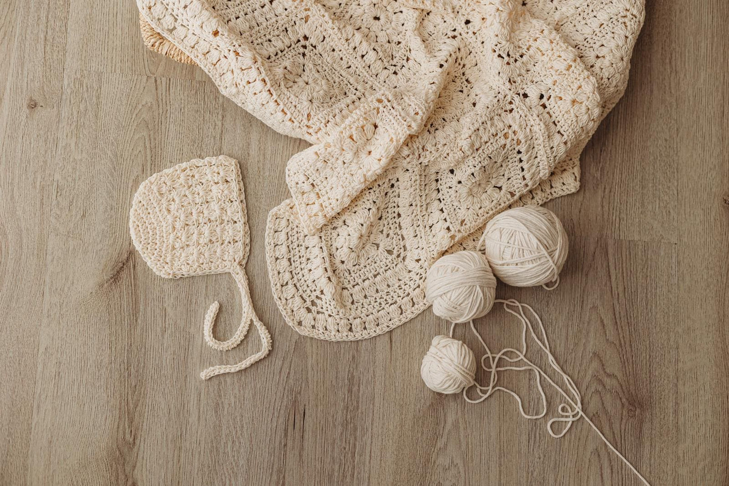Granny Squares Baby Blanket Ester Pattern