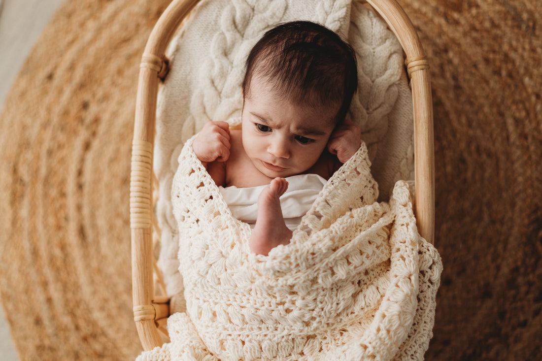 Crochet Granny Square Blanket Ester – Free Tutorial