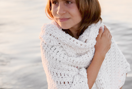 Easy Crochet Shawl Pattern Rebecca For Your Girls
