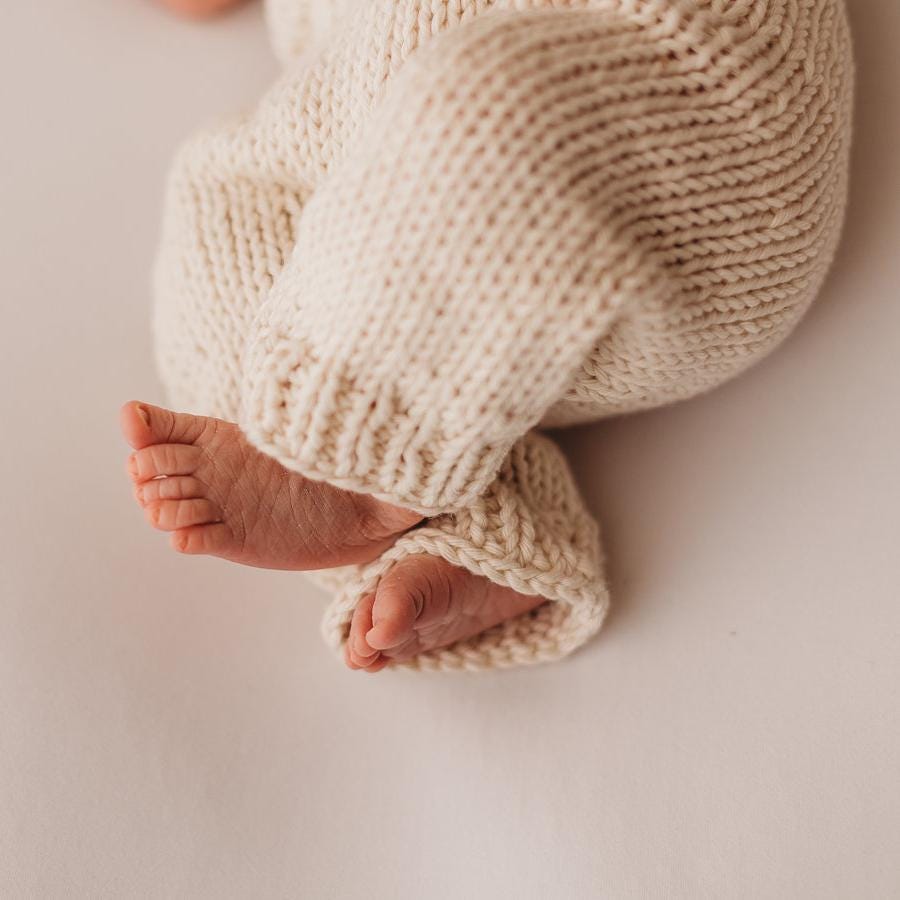 Knit Newborn Baby Pants Pattern