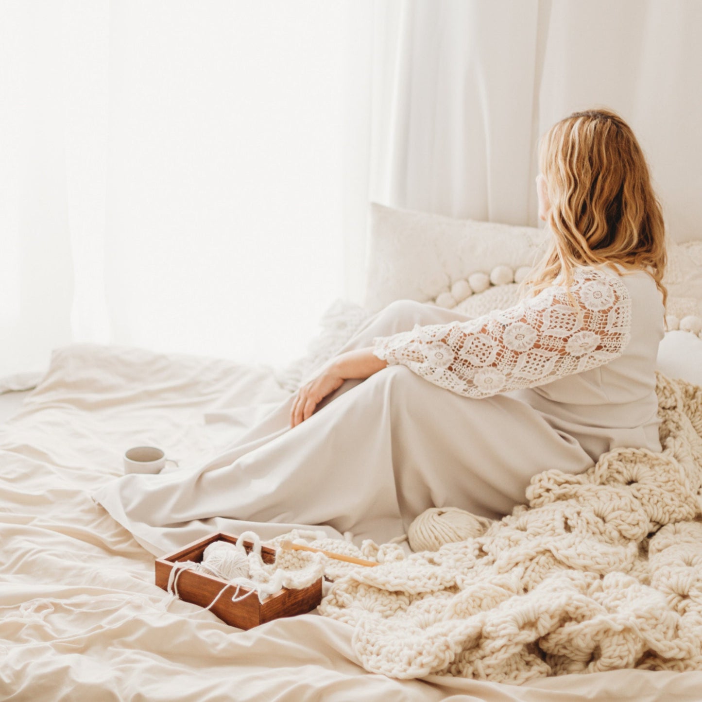 Super Bulky Shells Crochet Blanket