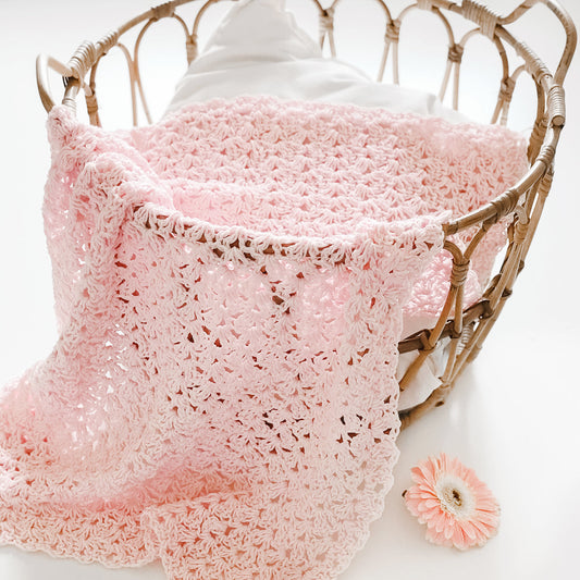 Crochet Pattern: Baby Blanket Gracy