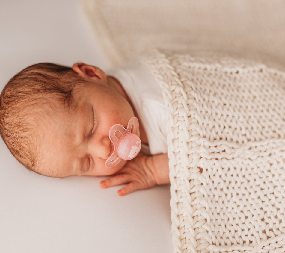 Knitting Pattern: Cables Baby Blanket Olivia