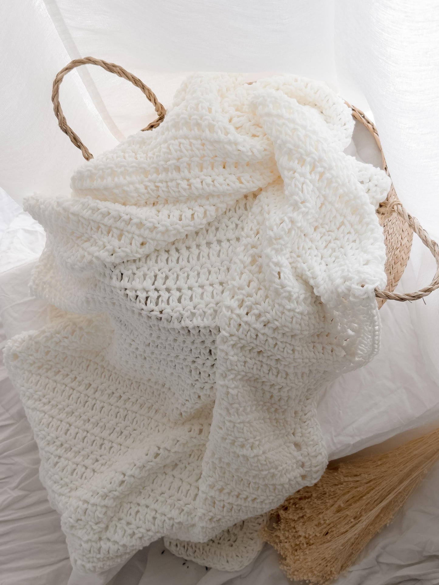 Blanket Rebecca Crochet Pattern