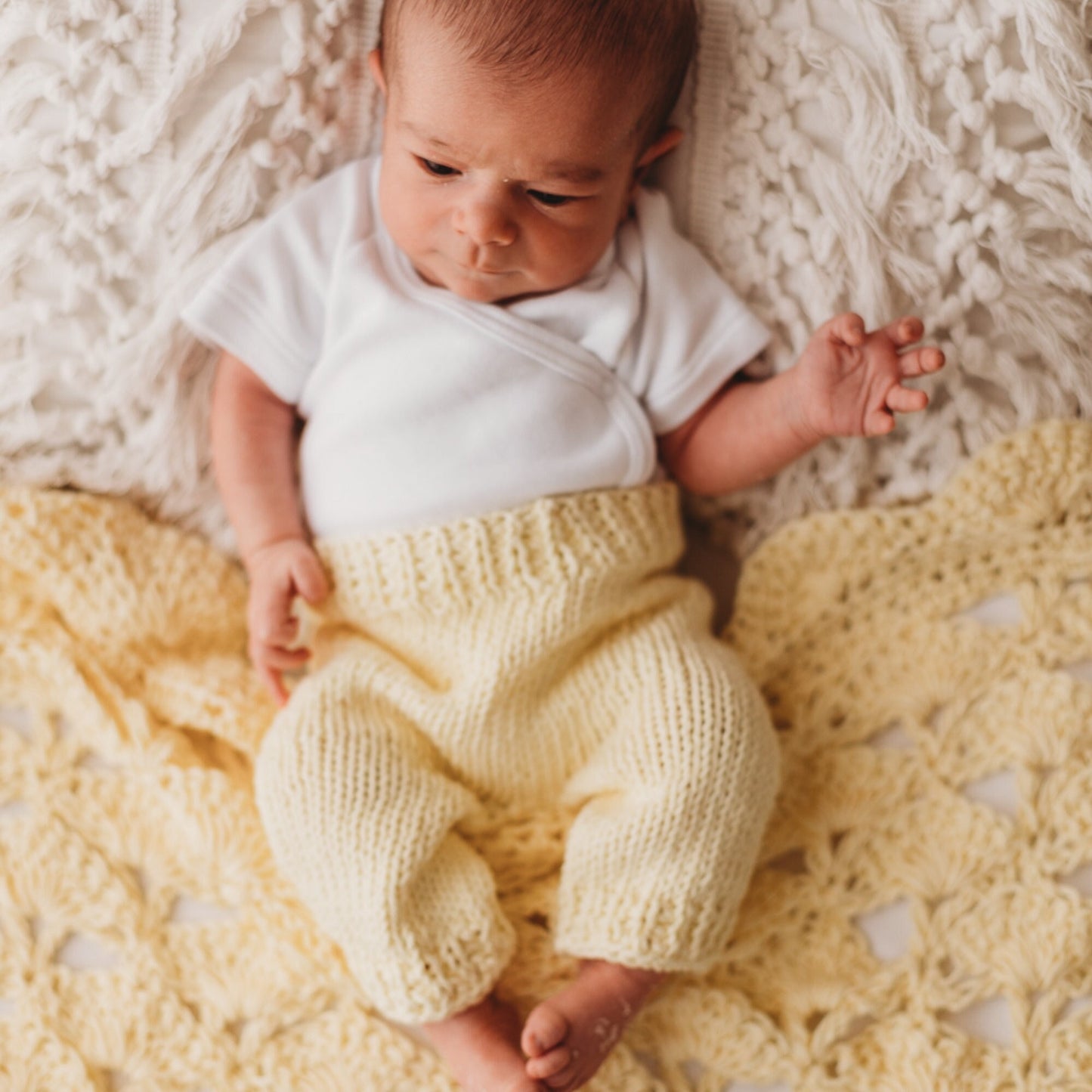 Knit Newborn Baby Pants Pattern
