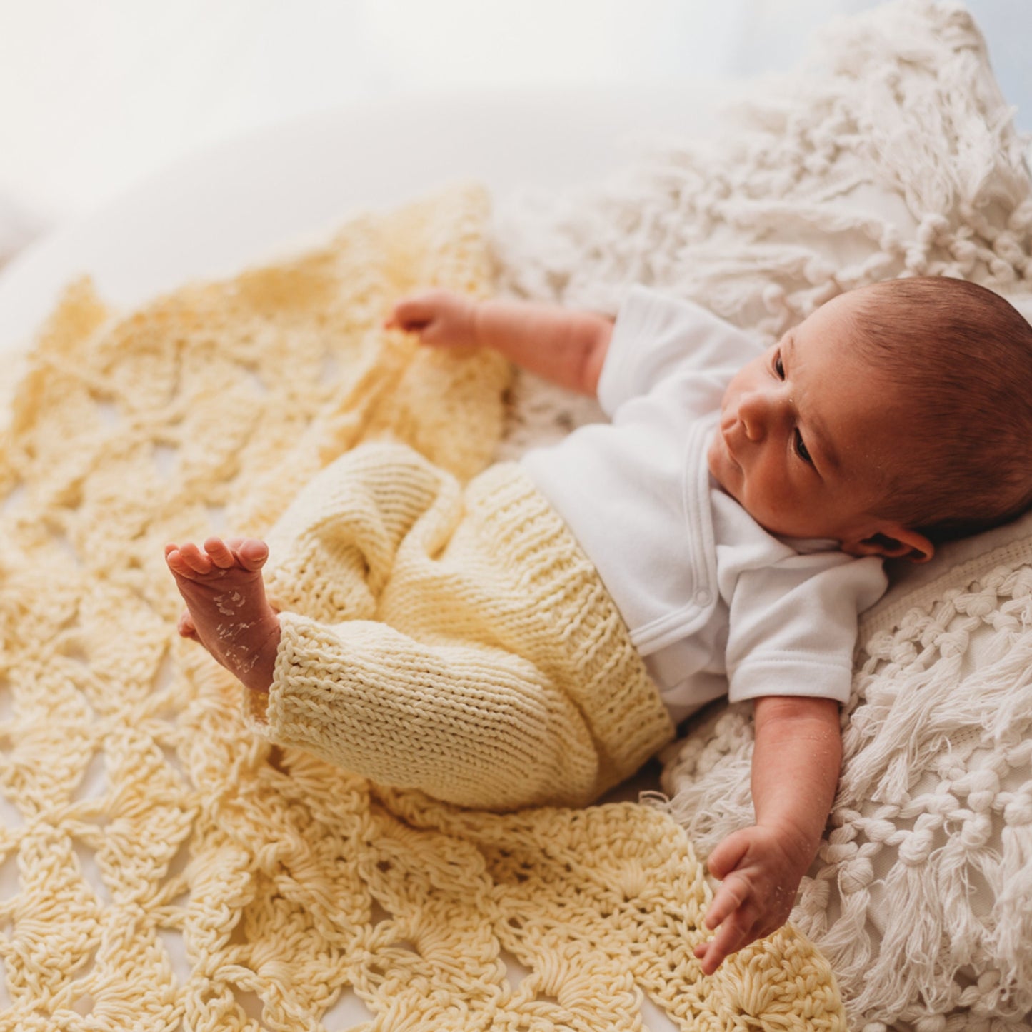 Knit Newborn Baby Pants Pattern