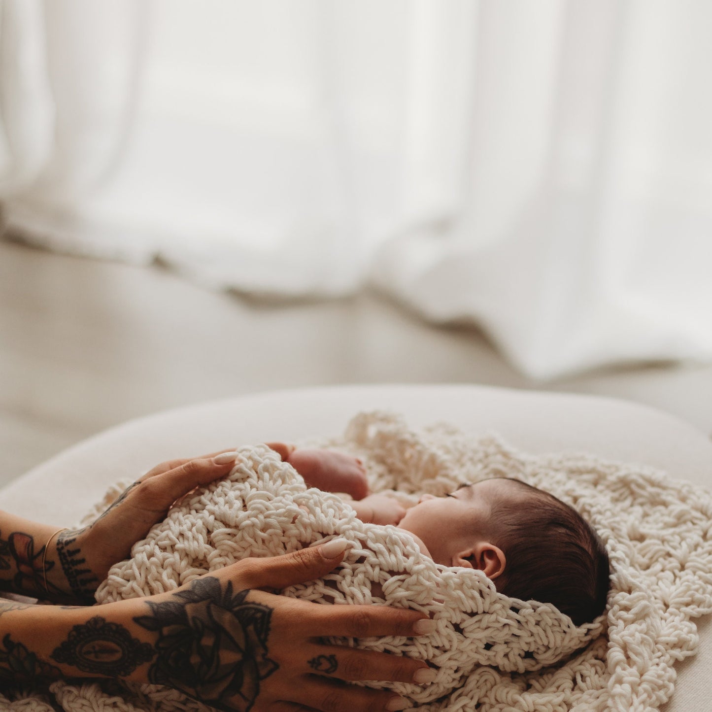 Mia Baby Blanket for Crib or Bassinet