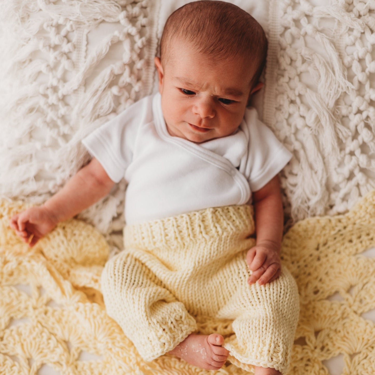 Knit Newborn Baby Pants Pattern