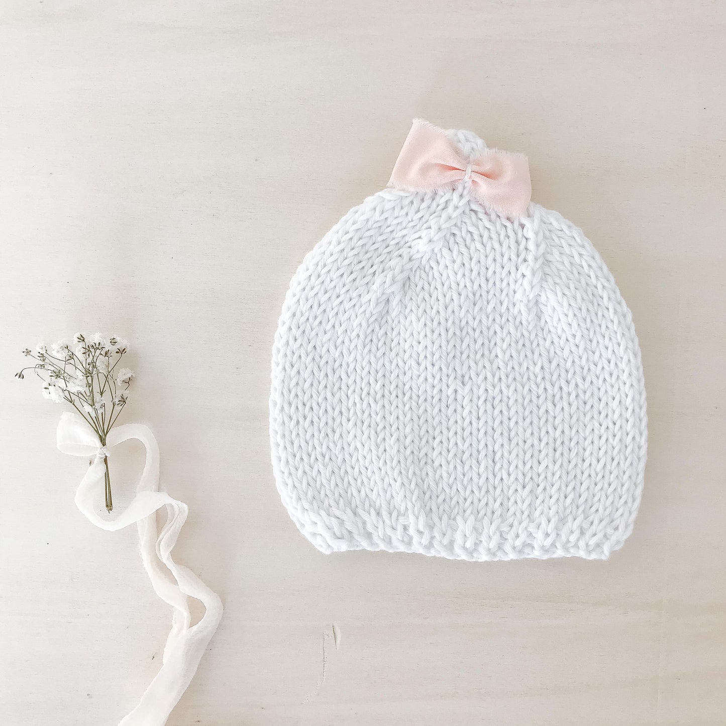 Knit Pixie Beanie Hat Pattern