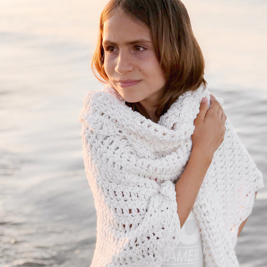 Child Shawl Crochet Pattern & Workbook
