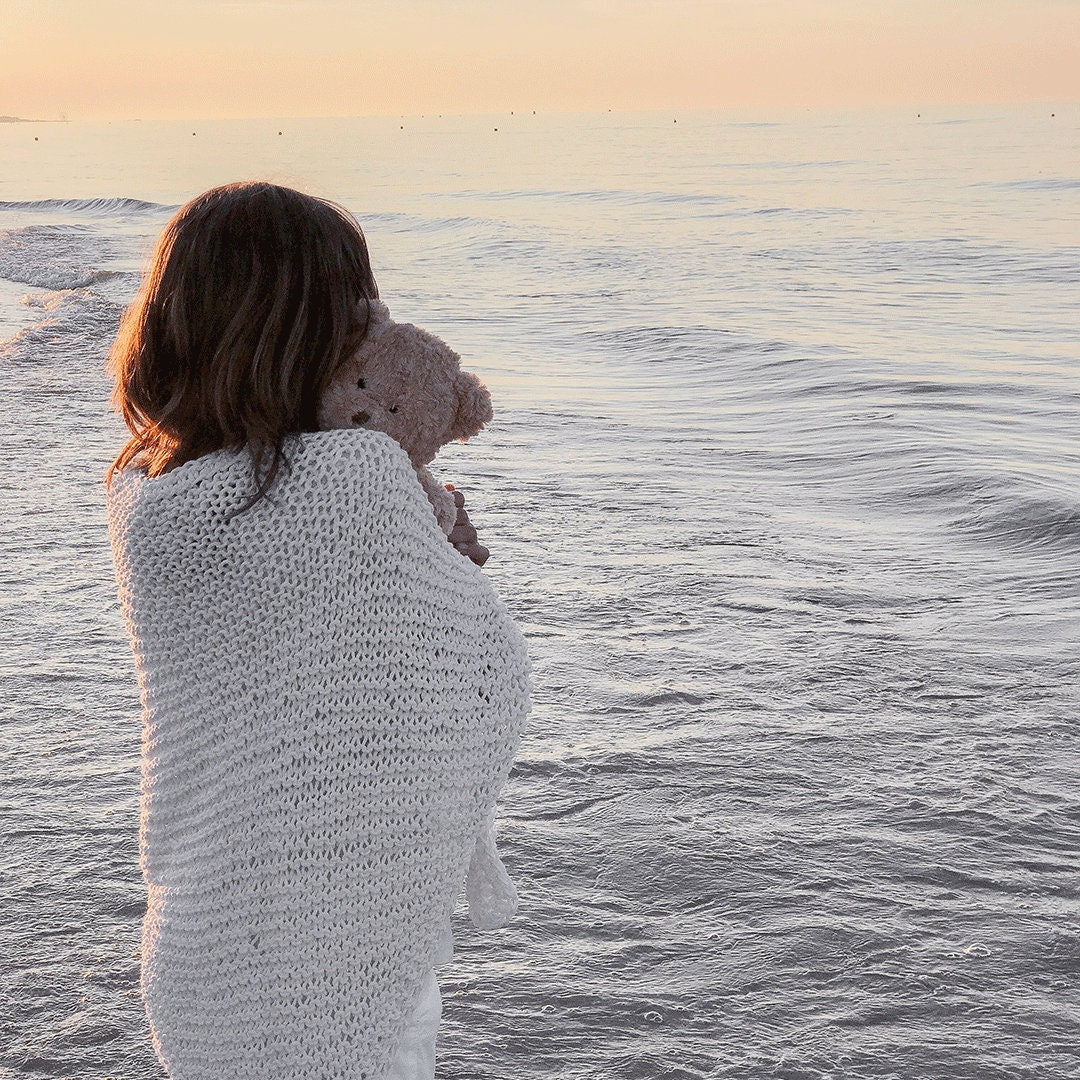Child Shawl Knitting Pattern & Workbook