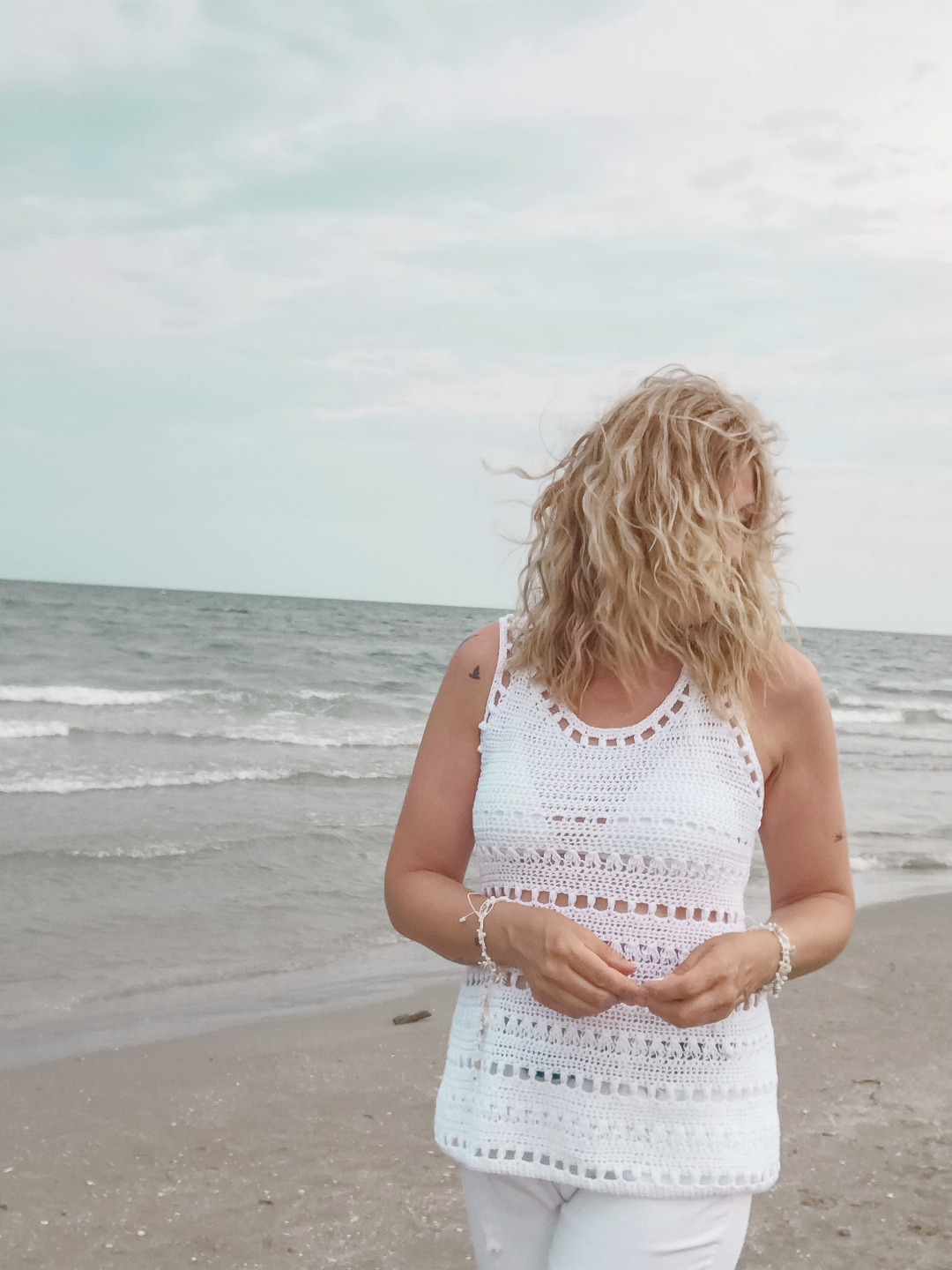 Calie Crochet Top