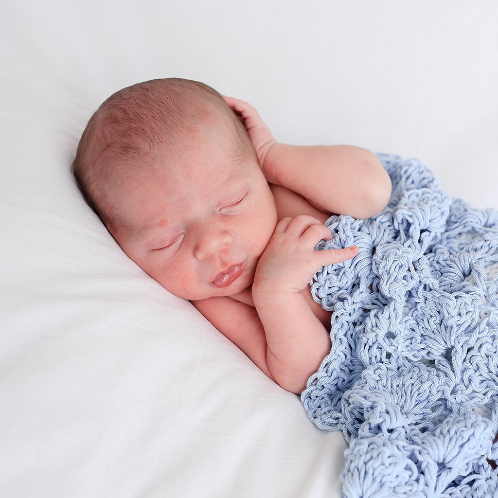 Emmy - Crochet Bassinet Baby Blanket Pattern