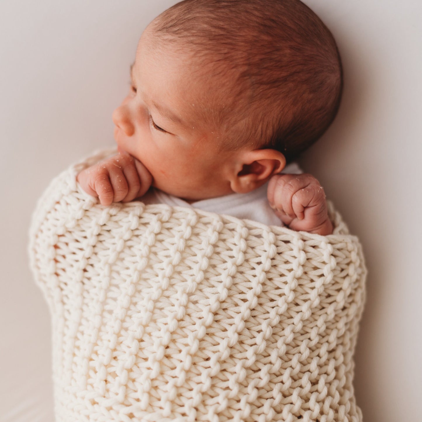 Chunky Knit Baby Blanket Pattern
