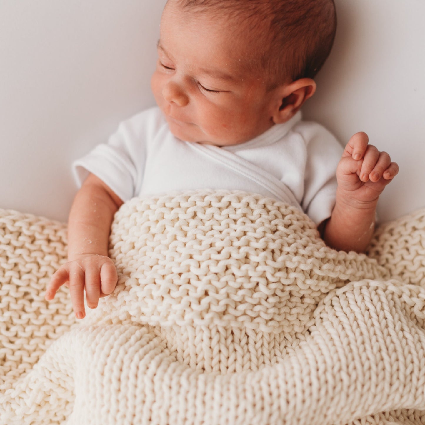 Chunky Knit Baby Blanket Pattern