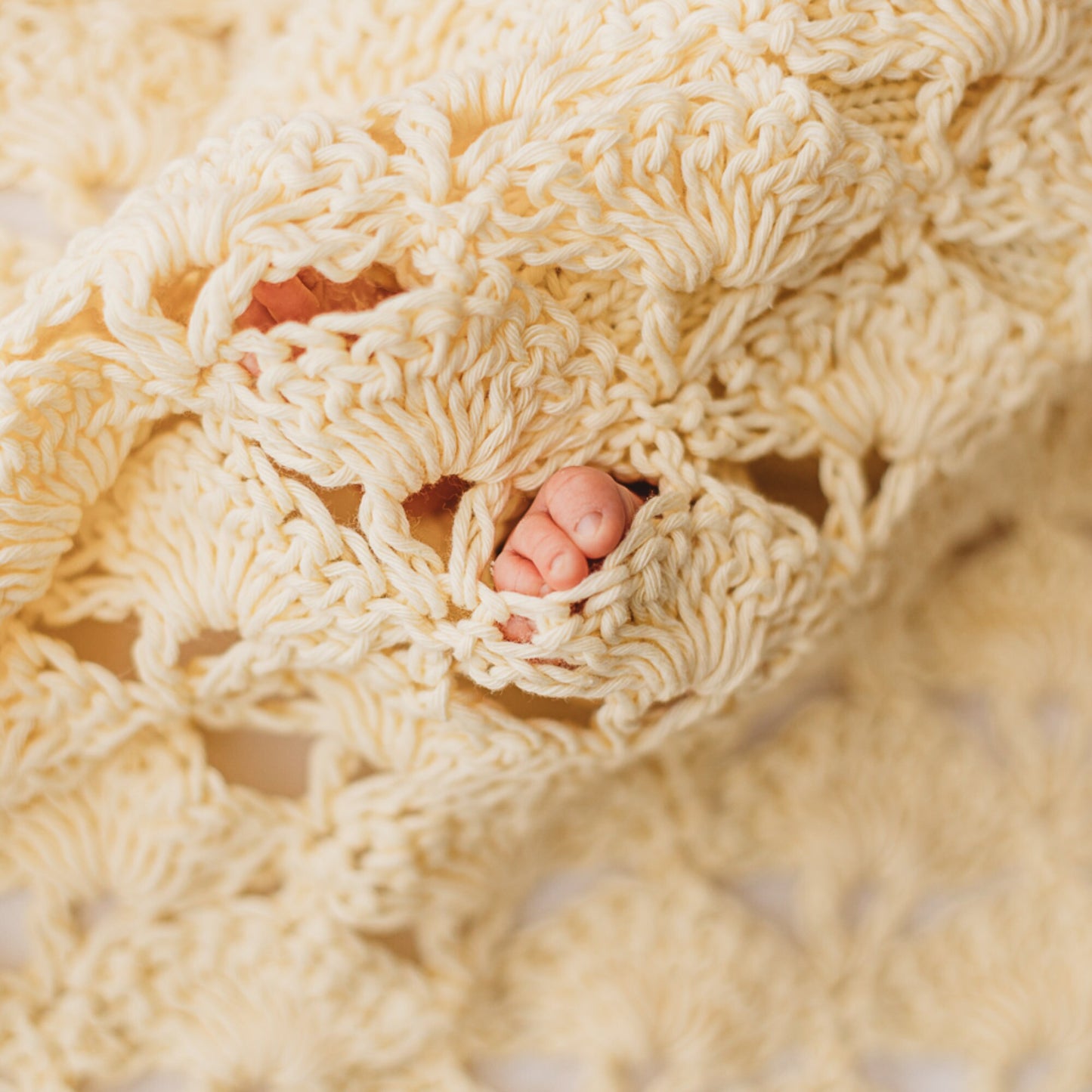 Emmy - Crochet Bassinet Baby Blanket Pattern