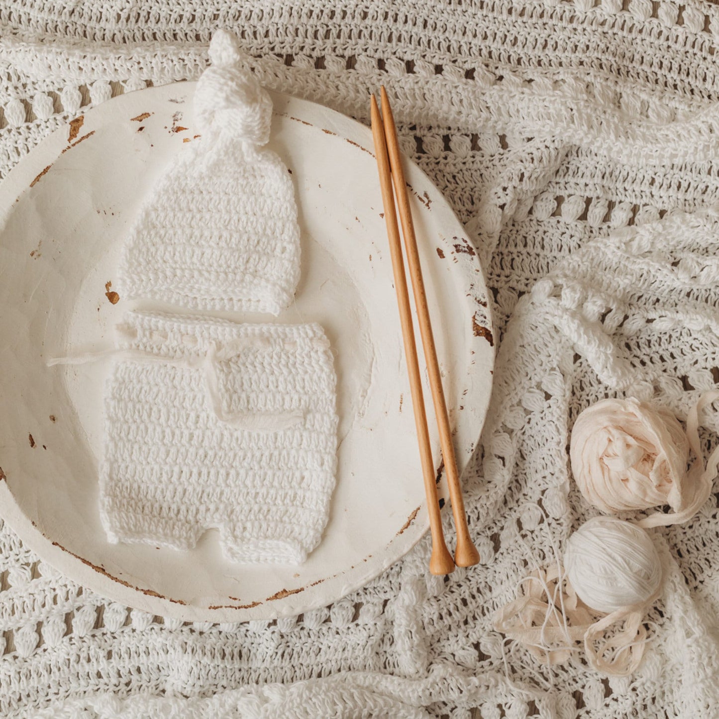 Crochet Newborn Baby Pants Pattern