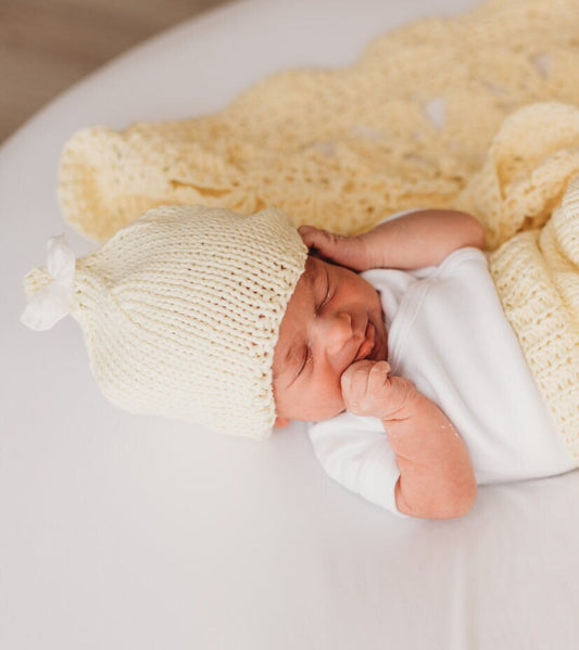 Knit Pixie Beanie Hat Pattern