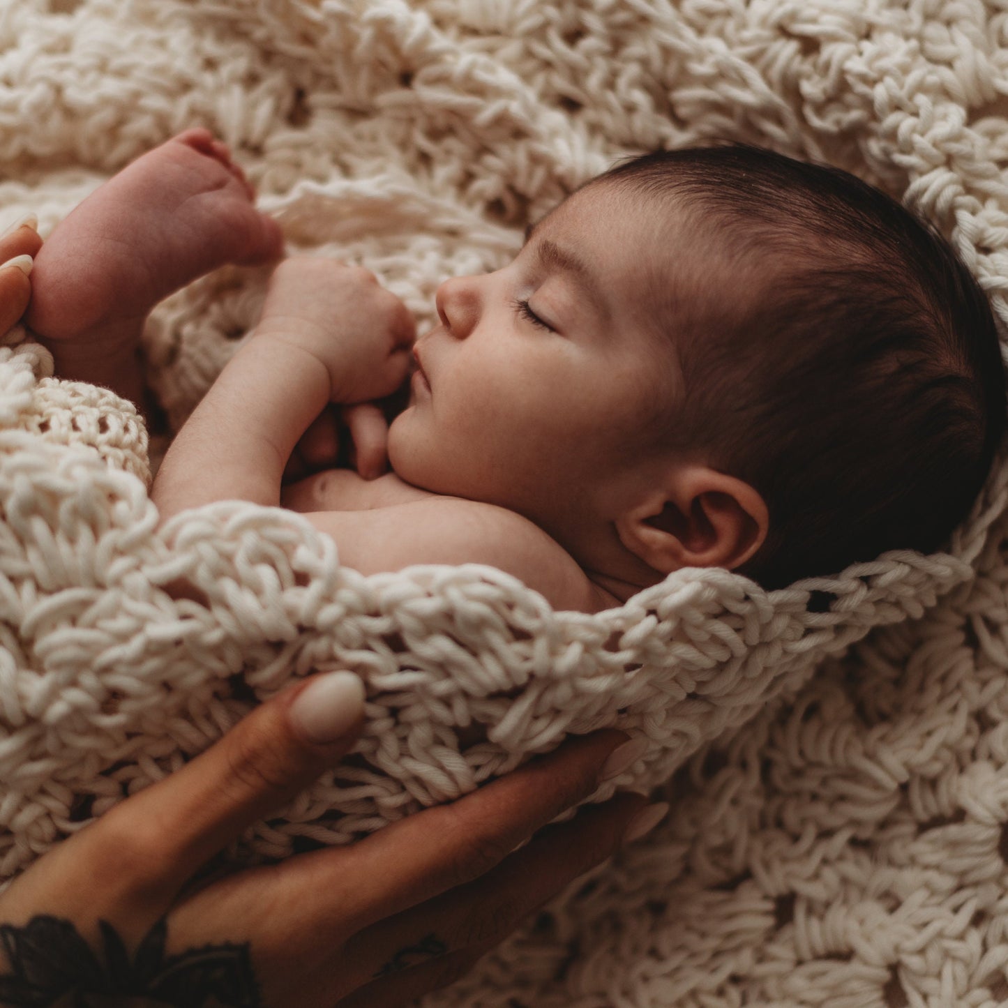 Mia Baby Blanket for Crib or Bassinet