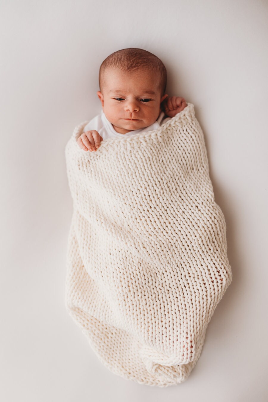 Chunky Knit Newborn Cocoon Pattern