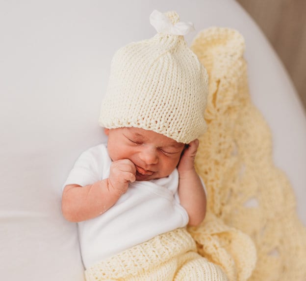 Knit Pixie Beanie Hat Pattern