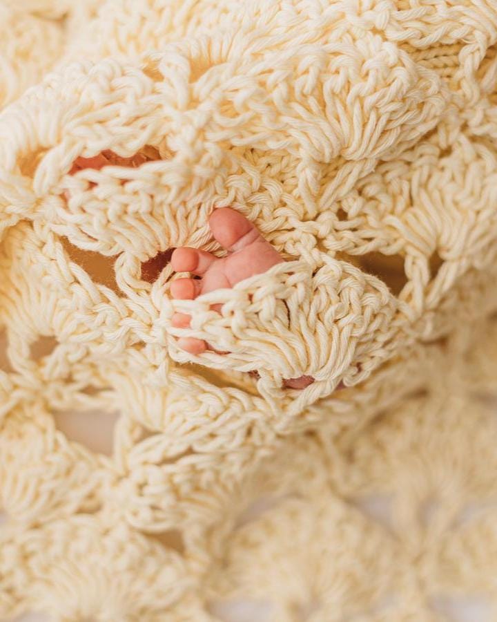 Crochet Pattern: Bassinet Baby Blanket Emmy
