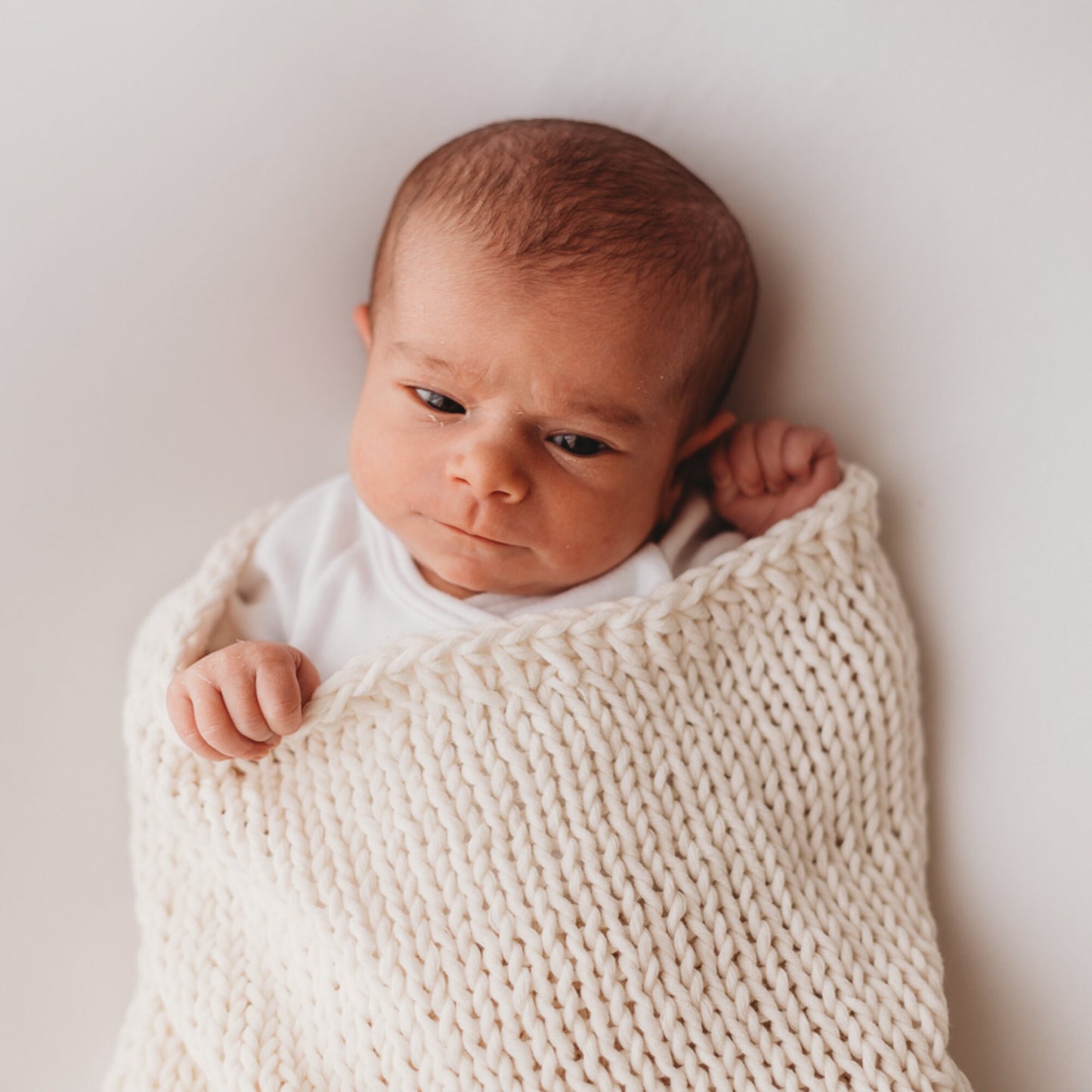 Chunky Knit Newborn Cocoon Pattern