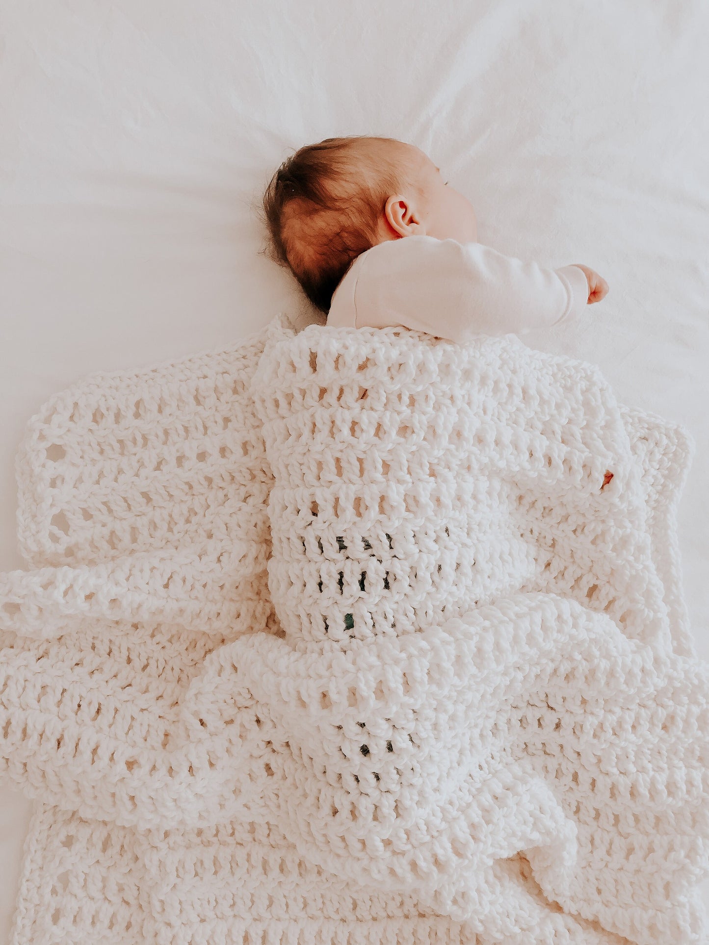 Crochet Baby Blanket and Hat Patterns