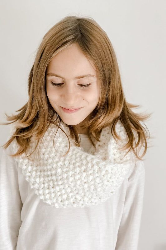 Easy Infinity Scarf Knitting Pattern