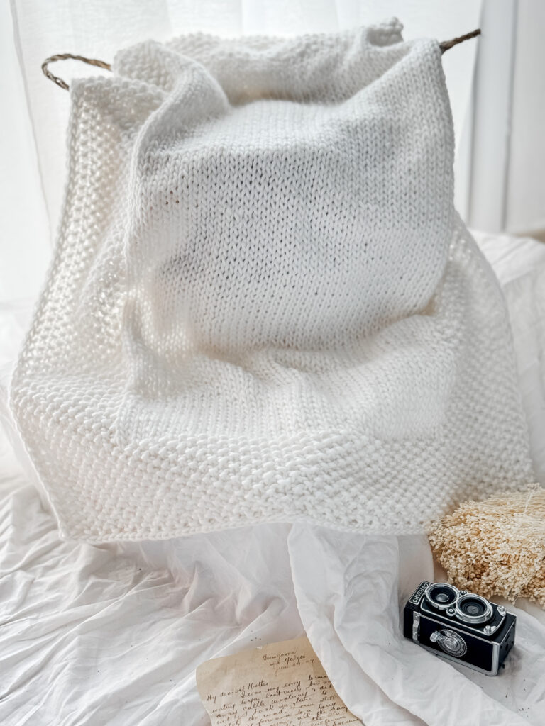 Lucy Baby Blanket Knitting Pattern