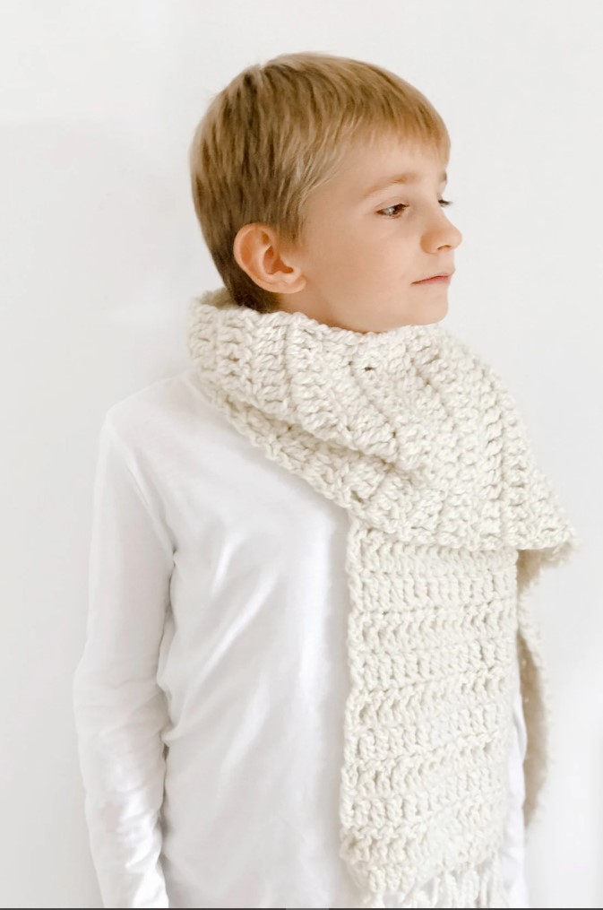 Chunky Crochet Scarf Pattern