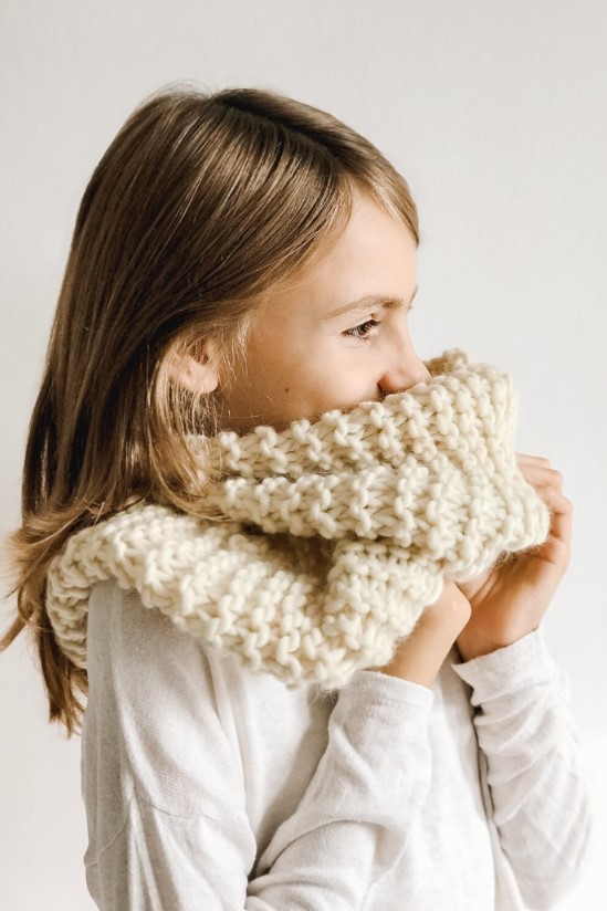 Loop Scarf Knitting Pattern