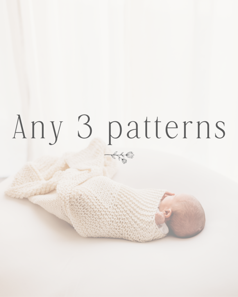 Patterns Package: Any 3 Patterns
