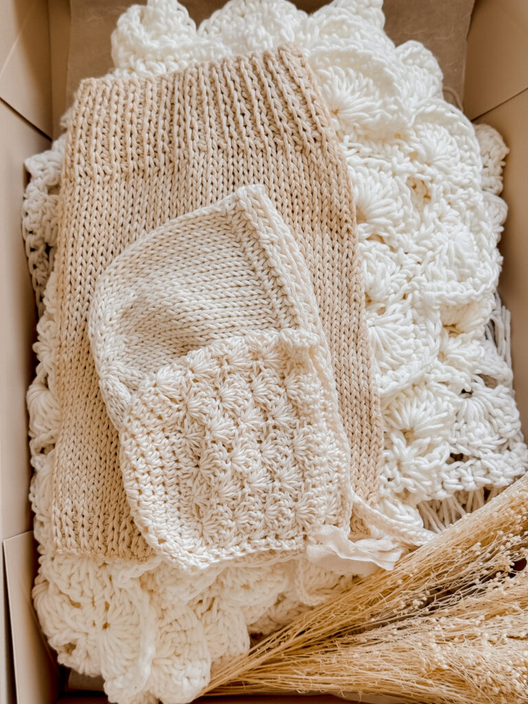 Handmade Baby & Mom Gift Set
